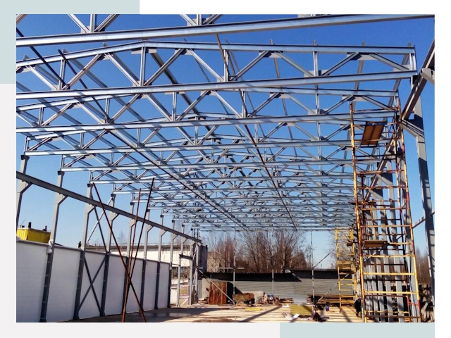 Строительство цехов в Истра от 610 руб. под ключ