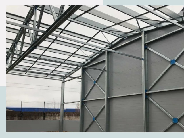 Каркасные ангары от СтальСтрой-Ста по цене от 610 руб.