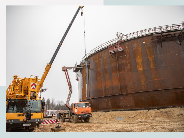 Монтаж резервуаров в Истре от 610 руб. за м³