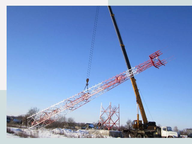 Строительство башен связи в Истре от 610 руб.