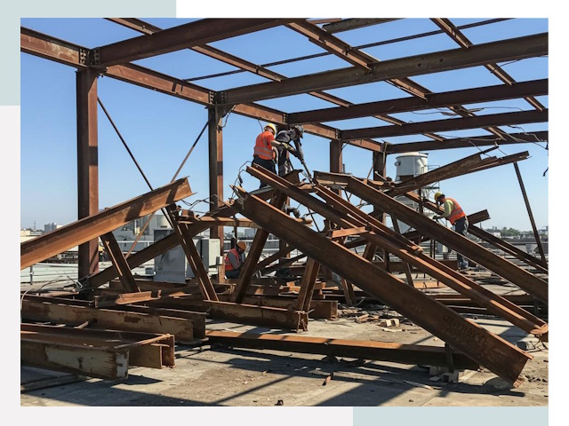 Демонтаж металлоконструкций в Истре от 610 руб.