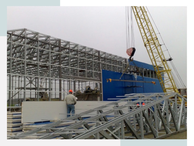 Монтаж ангаров в Истре